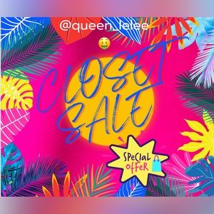 🚨CLOSET SALE🚨 Sharing Your & Mines🛍️